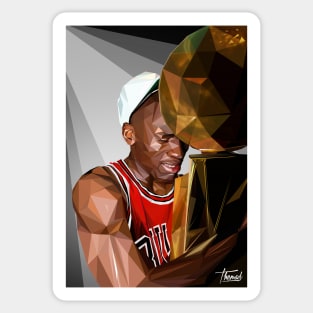 FIRST TIME CHAMP / MJ Sticker